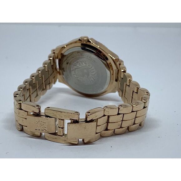 Anne Klein AK1462 Womens Rose Gold Stainless Steel Analog Dial Quartz Watch W242 - Picture 9 of 11